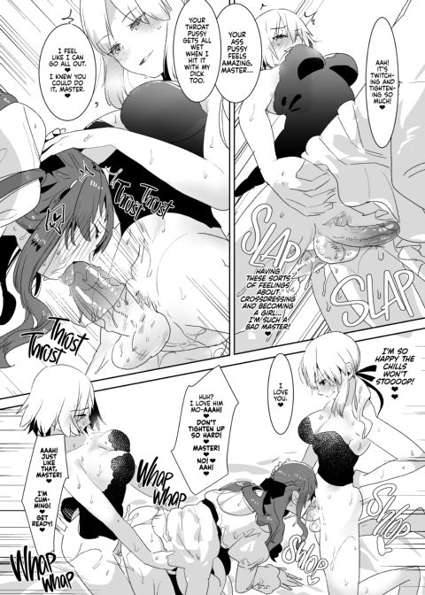 Crossdressing and Getting Fucked by Futanari Alters to Learn the Pleasure of Being a Woman Chapter 1 page 21