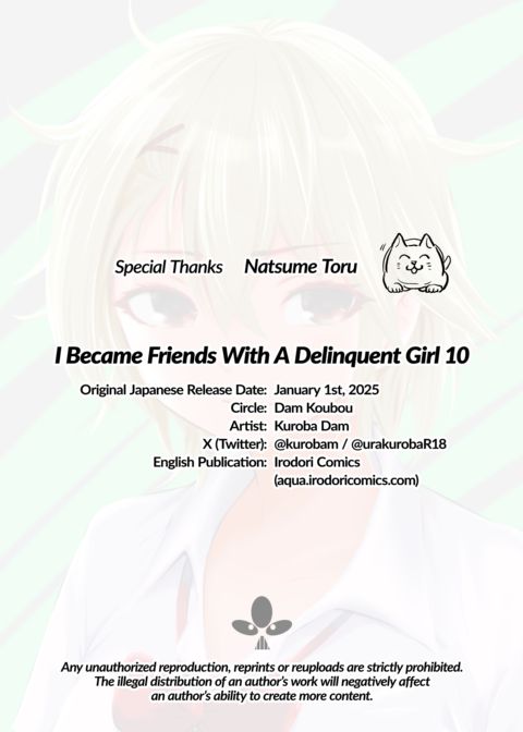 I Became Friends With a Delinquent Girl 10 Chapter 1 page 50