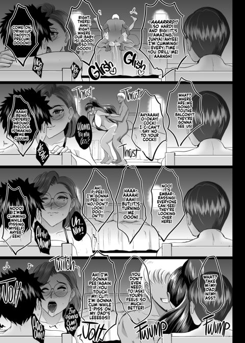 Mother and Daughter NTR Diary 2: Trained and Knocked Up Chapter 1 page 59