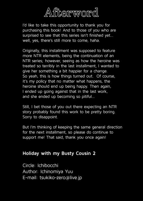 Holiday with My Busty Cousin 2 Chapter 1 page 21