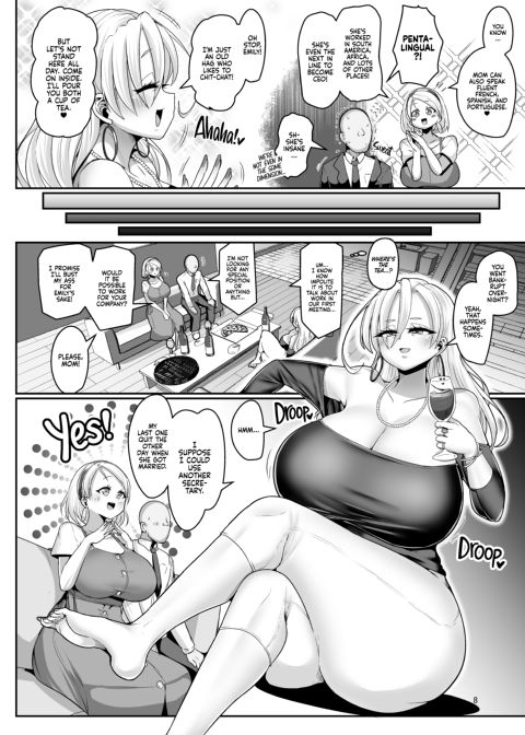 A Nymphomaniac Blonde Exchange Student with Gigantic Tits Moved in Next Door 2 Chapter 1 page 9