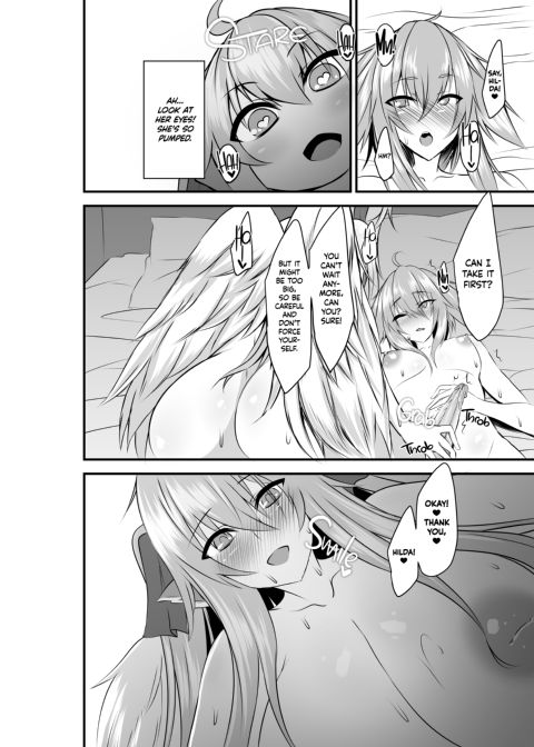 Two Flowers for Two Delivery Girls - Dog Girl and Winged Girl Make Steamy Happy Love with their New Dicks Chapter 1 page 15