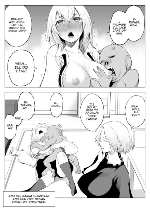 A Girl and Her Orc Chapter 1 page 6