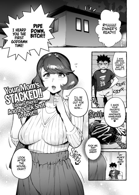 Your Mom's Stacked!! (down there) And a Quick Shot To Boot!!! Chapter 1 page 2