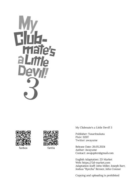 My Clubmate's a Little Devil 3 Chapter 1 page 41