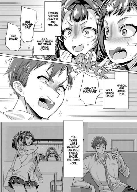 Gender Bending Magical Girl vs Lesbian Succubi Chapter 1 page 5