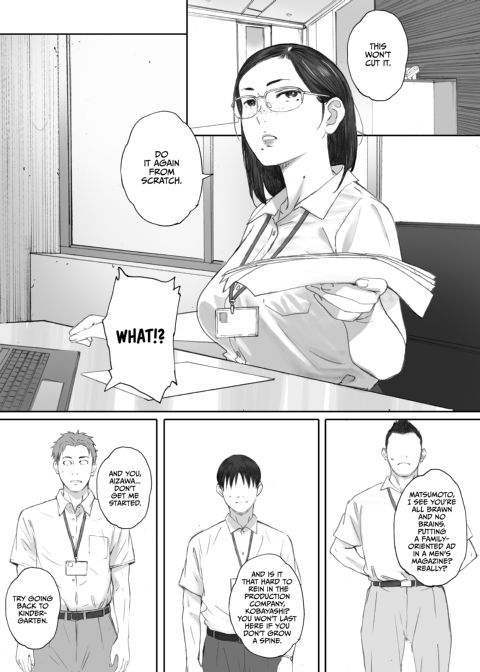 Middle-Aged Miss Hanada's Defloration Chapter 1 page 3