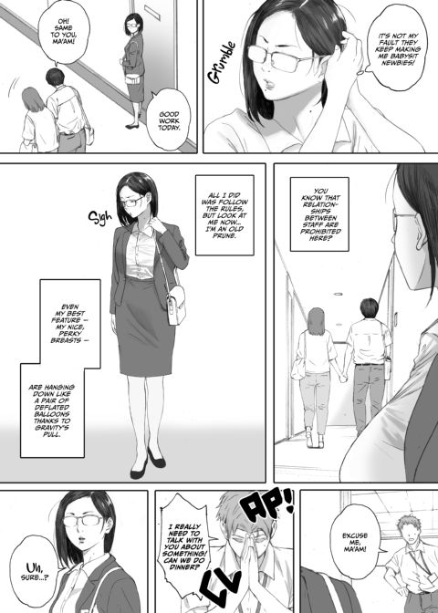 Middle-Aged Miss Hanada's Defloration Chapter 1 page 5