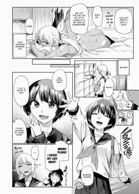 Living With a Naughty, Bronze High School Elf Chapter 1 page 10