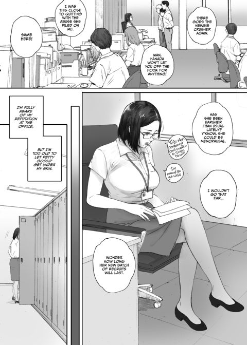 Middle-Aged Miss Hanada's Defloration Chapter 1 page 4