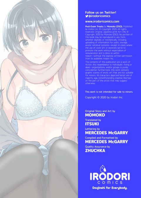 Post-Exam Treats X Post-Game Treats Chapter 1 page 30