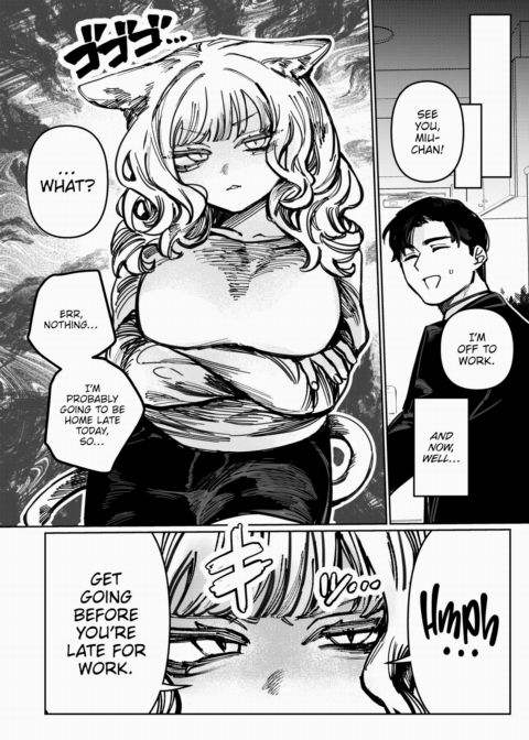 The Cat Smolders in Secret Chapter 1 page 4