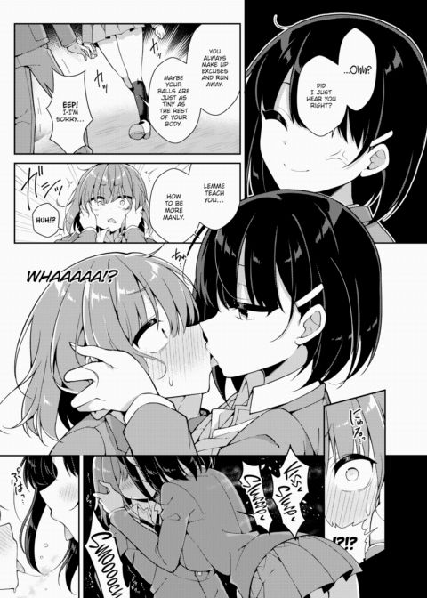 Huge Kouhai X Tiny Senpai Chapter 1 page 6