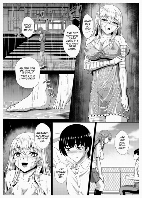 The Path to Salvation for a Zombie Girl is Creampie Sex Ch.02 Chapter 1 page 10