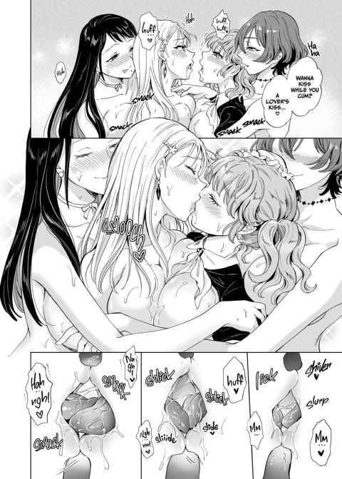 Happy Nudist Beach - It's a Great Day for a Lesbian Beach Orgy! Chapter 1 page 51