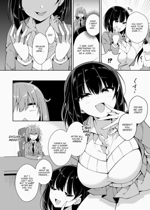 Huge Kouhai X Tiny Senpai Chapter 1 page 3
