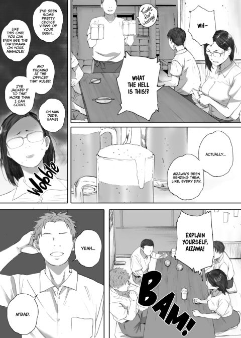 Middle-Aged Miss Hanada's Defloration Chapter 1 page 36