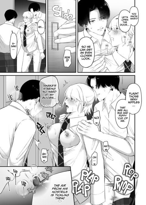 Man-Boob Peep Show - Banging in Front of My Jealous Classmate Chapter 1 page 21