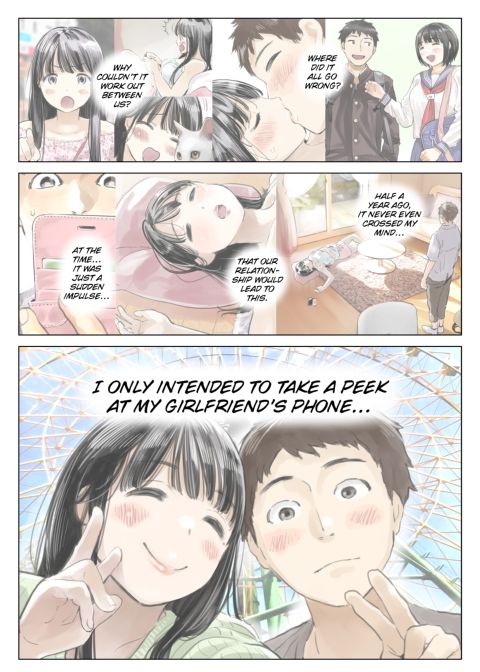 I Only Intended to Peek Through my Girlfriend's Phone 3 Chapter 1 page 66