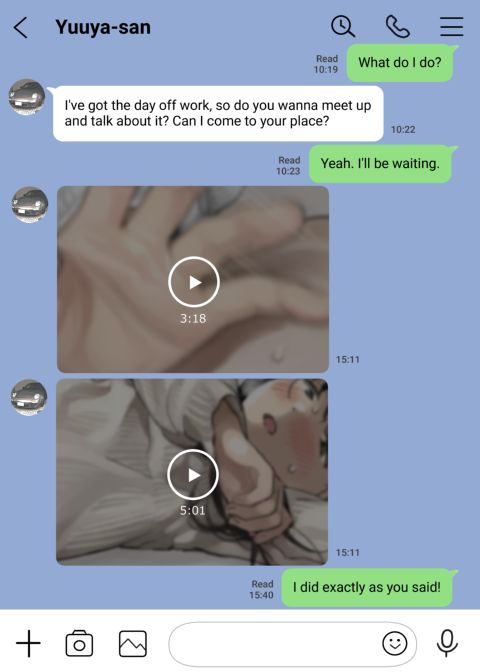 I Only Intended to Peek Through My Girlfriend's Phone 2 Chapter 1 page 103