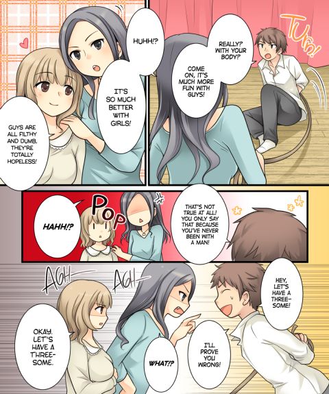 I Wanted to Have a Lesbian Get a Taste of My Cock, but I Got Turned Into a Girl Instead Chapter 1 page 3