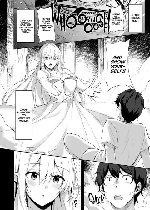 Sweet Life in Another World 1: Are You Into An Older Elf Lady? Chapter 1 page 3