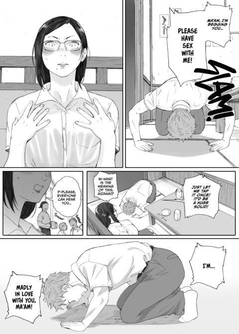 Middle-Aged Miss Hanada's Defloration Chapter 1 page 6