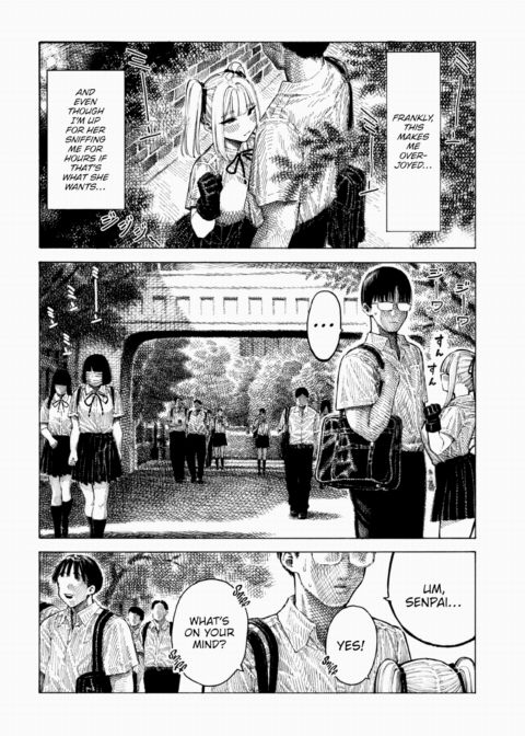 Hiiragi-senpai Sniff Sniff Sniff Sniff Chapter 1 page 7