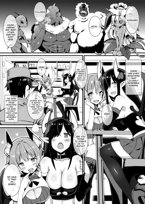 Monster Girls With a Need for Seed Chapter 1 page 99