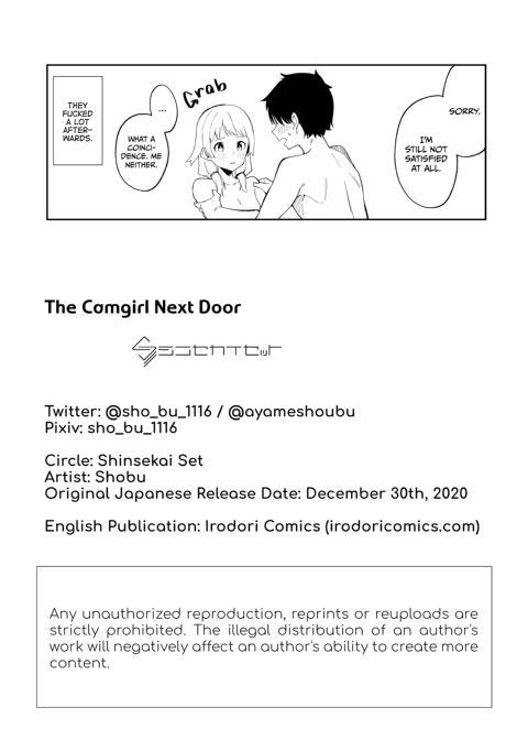 The Camgirl Next Door Chapter 1 page 33