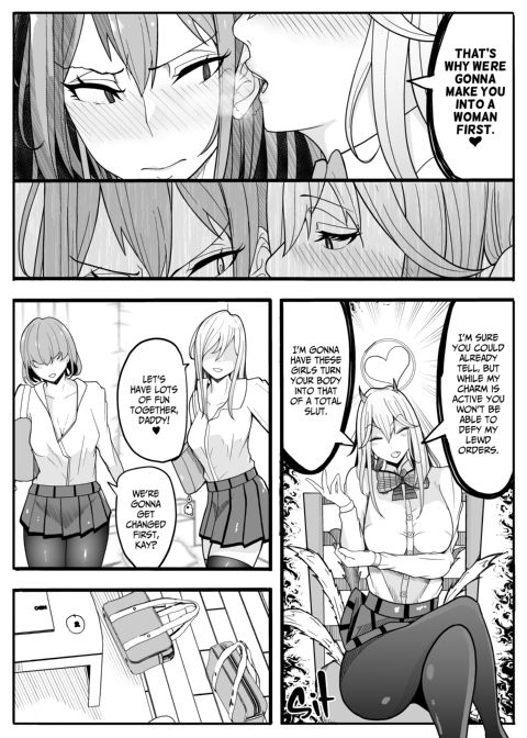 Single Dad... Made Into a Woman ❤ Chapter 1 page 9