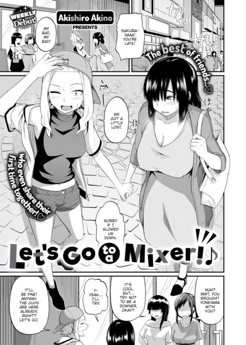 Let's Go to a Mixer! ♪ Chapter 1 page 1