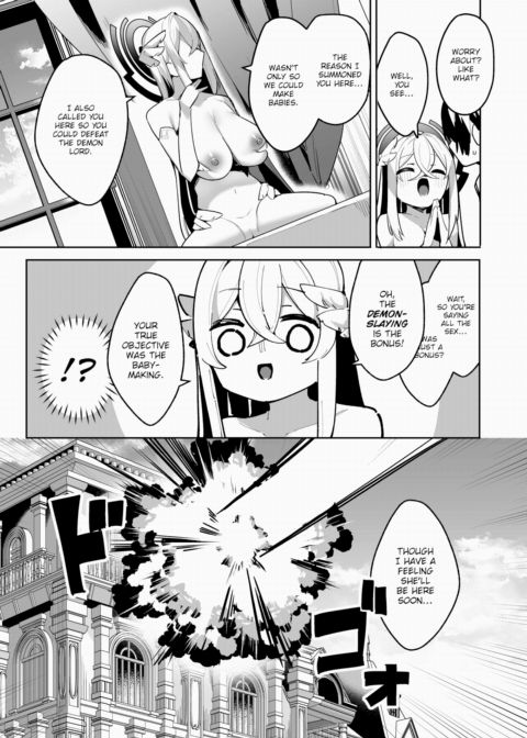 What's Wrong With Making Babies With a Slightly Crazy Stalker Goddess? Chapter 1 page 21