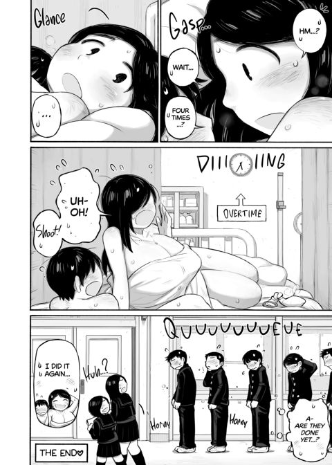 There's a Line for the Nurse's Office Chapter 1 page 35