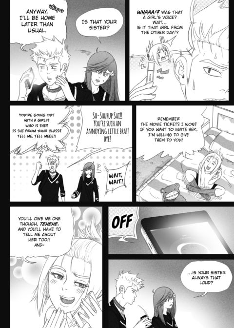 Amague! Chapter 7 "Dance is Dead" Part 6 Chapter 1 page 9