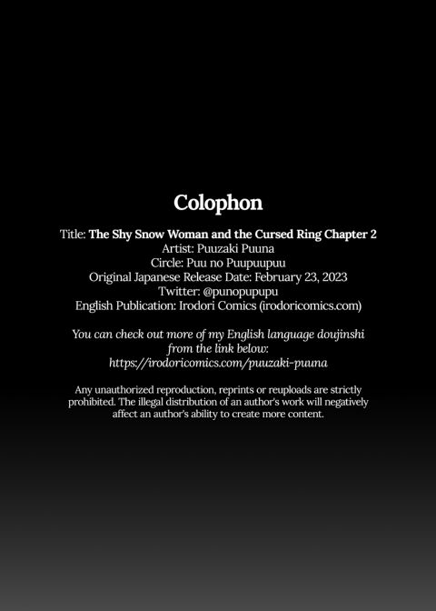 The Shy Snow Woman and the Cursed Ring 2 Chapter 1 page 92