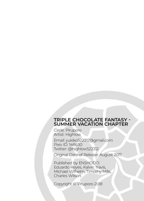 Triple Chocolate Fantasy - Summer Vacation Chapter Chapter 1 page 30