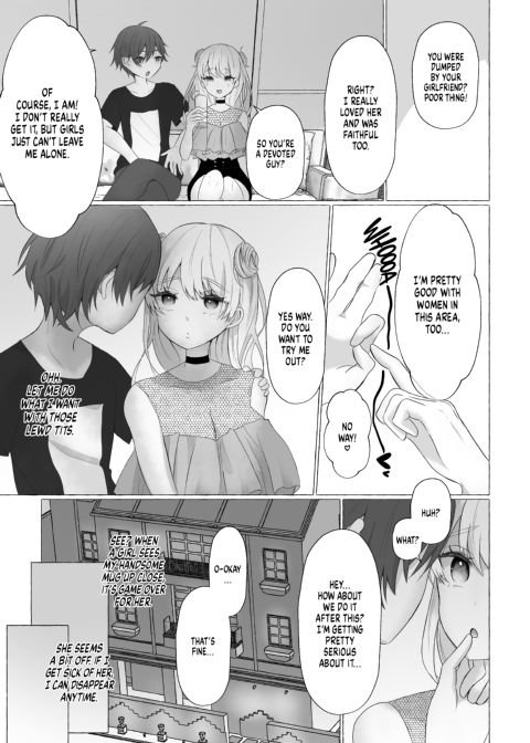Turning a Cocky Guy Into a Bashful Bitch Chapter 1 page 4