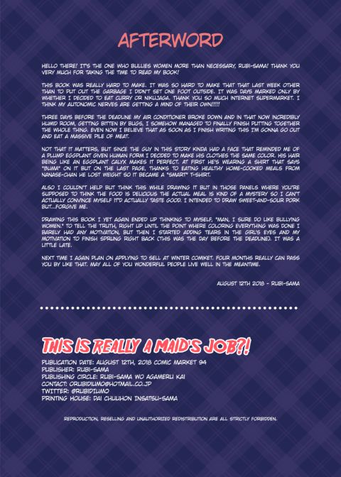 This is Really a Maid's Job?! Chapter 1 page 22