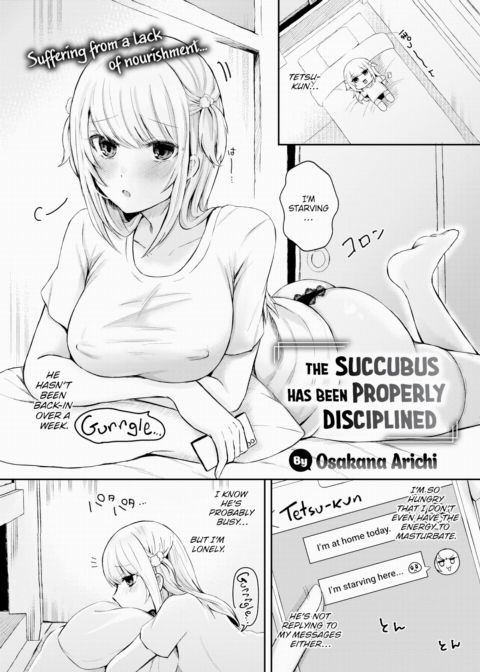 The Succubus Has Been Properly Disciplined Chapter 1 page 1