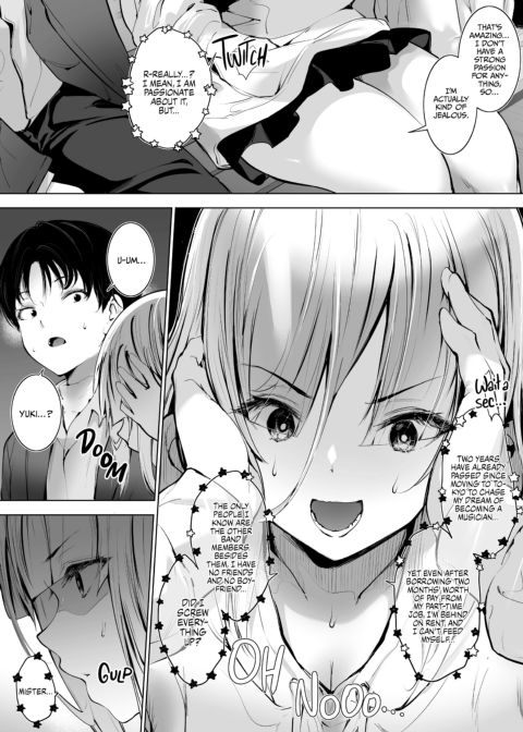 Rocker Girl Strapped for Cash Chapter 1 page 8