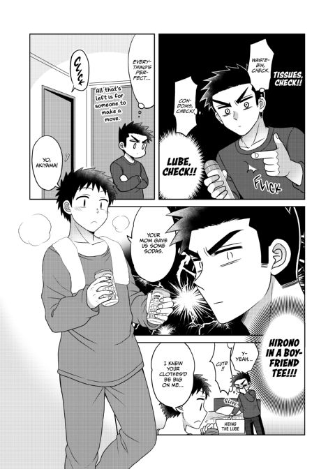 BL Miscalculation: Rainy Day Sleepover Chapter 1 page 17