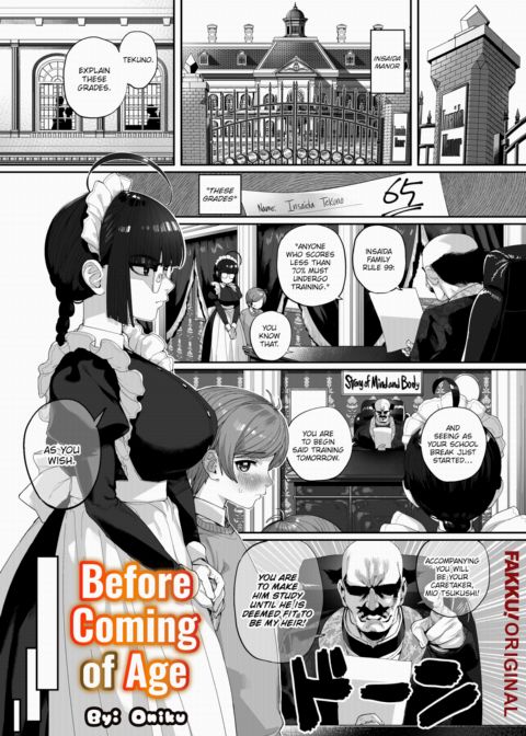 Before Coming of Age Chapter 1 page 1