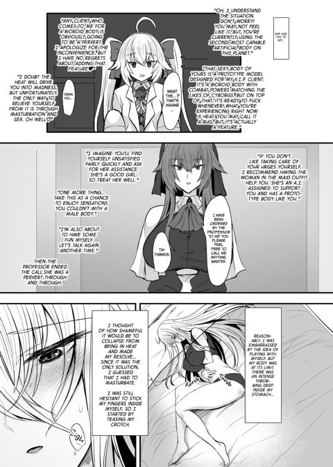 Gender Bender Cyborg Gets Hooked on Futanari Sex Chapter 1 page 8