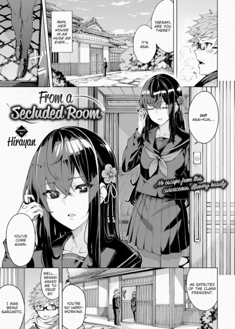 From a Secluded Room Chapter 1 page 1