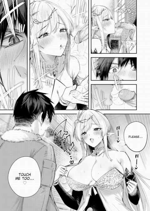A Bachelor Hunter's Encounter in the Elven Forest ❤ - Chapter 4: A New Naughty Life in the Human Town Chapter 1 page 11