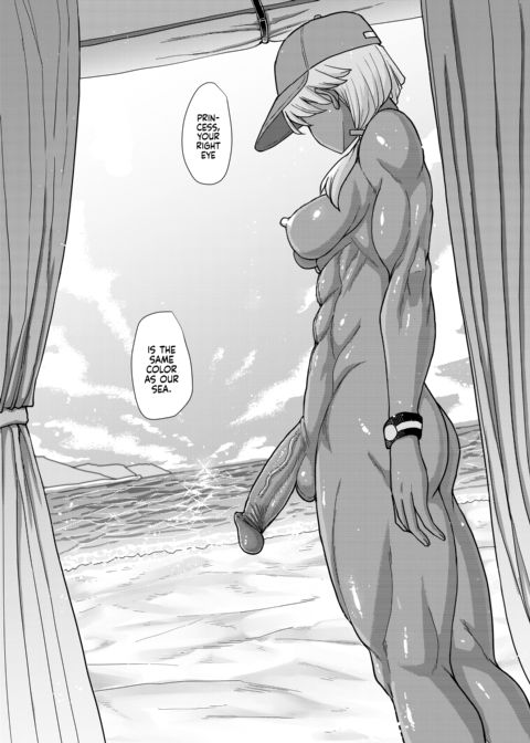 Working at the Futanari Beach Police 3 Chapter 1 page 40