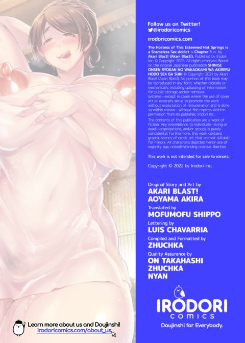 The Hostess of This Esteemed Hot Springs is a Shameless Sex Addict - Chapter 1 Chapter 1 page 50