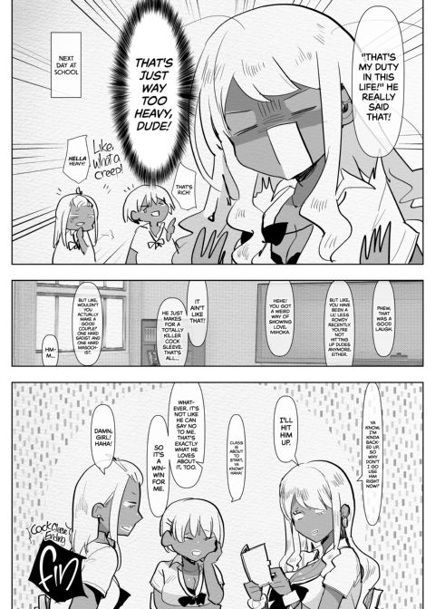 I Would Never Get Tricked Into Going on a Private Study Date With My Tan Gal Girlfriend Only to Instantly Get Used as a Submissive Anal Fucktoy for Her Huge Cock! Chapter 1 page 23
