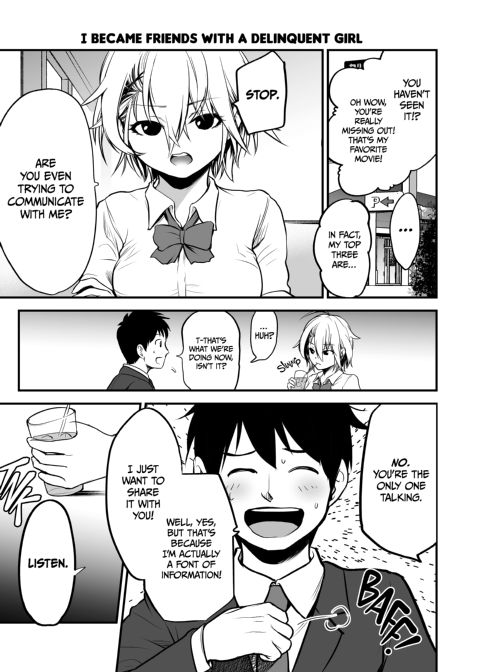 I Became Friends With a Delinquent Girl 1 Chapter 1 page 6